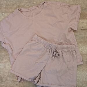 Gu Japan (Uniqlo) Matching Cotton Lounge Set